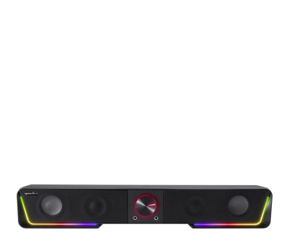 Głośnik komputerowy SPEEDLINK GRAVITY RGB Stereo Soundbar SL-830200-BK